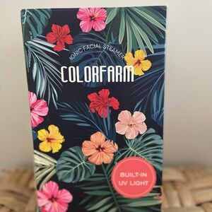 Colorfarm Ionic Facial Steamer with Built-In UV Light